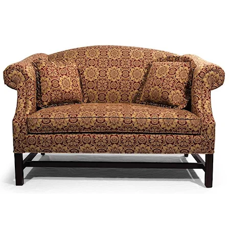 Love Seat with Camel Back